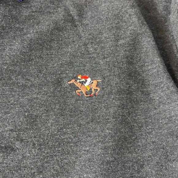 Polo Ralph Lauren Men's 2XL Gray‎ Polo Shirt Embroidered Logo Short Sleeve - Picture 2 of 5